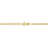 Chaîne Igoa Maille Forçat Diamantee Or Jaune