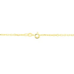 Chaîne Igoa Maille Forçat Diamantee Or Jaune