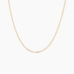 Chaîne Igoa Maille Forçat Diamantee Or Jaune|Marc Orian Clearance