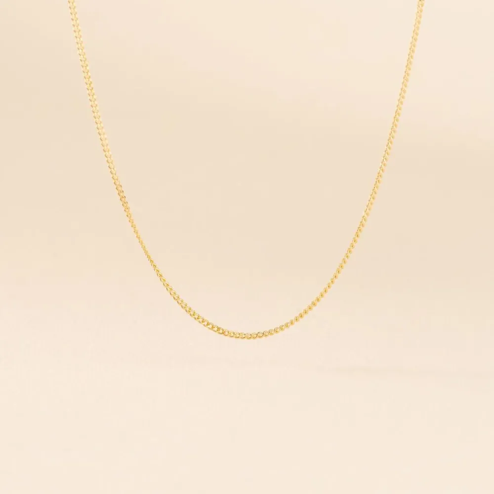 Chaîne Irisa Maille Gourmette Or Jaune|Marc Orian Sale