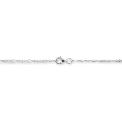Chaîne Lyndsayae Maille Alternée 1/3 Argent Blanc|Marc Orian Outlet