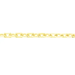 Chaîne Maille Forçat Diamantée Or Jaune|Marc Orian Outlet