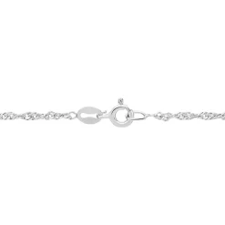 Chaîne Shanone Argent Blanc