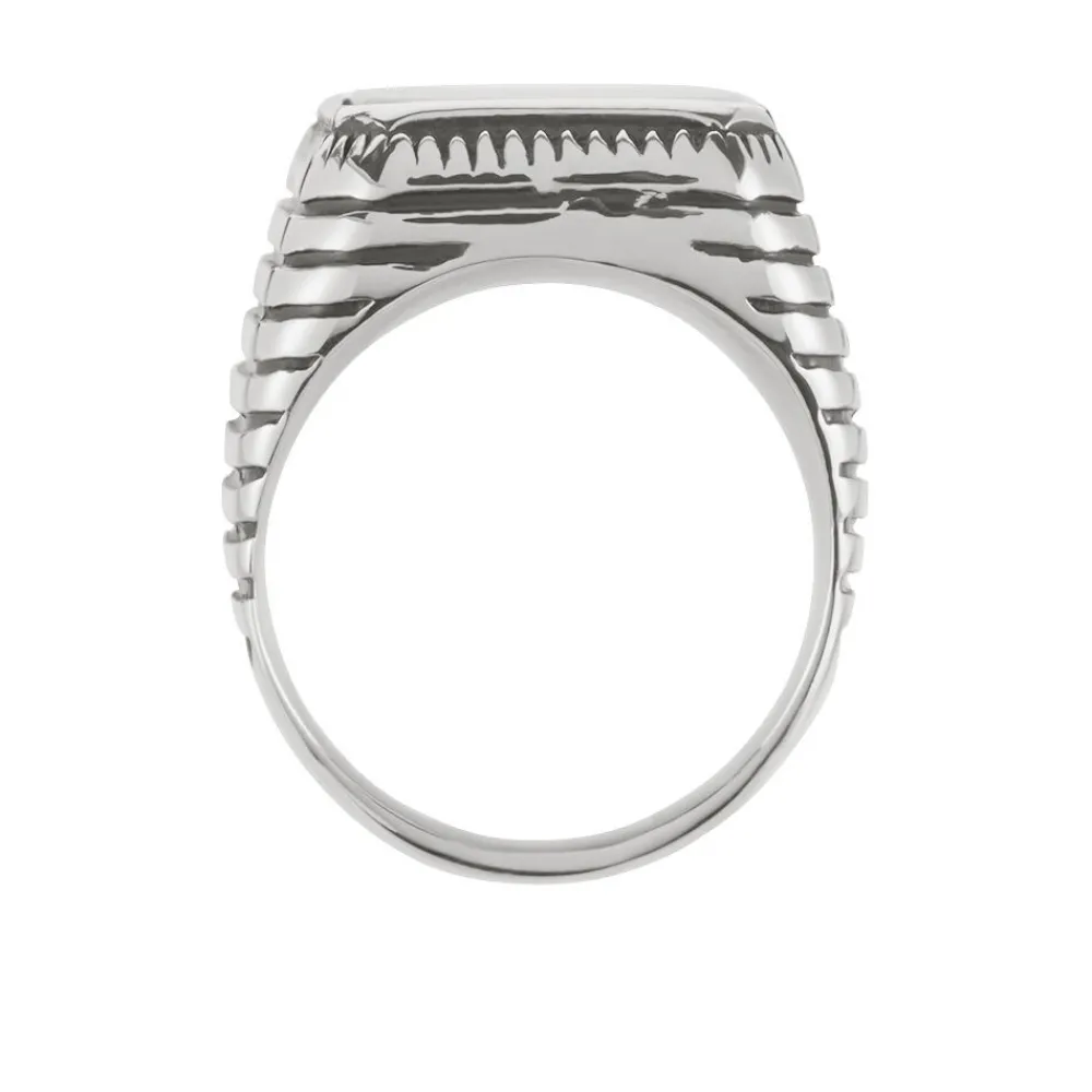 Chevaliere Acier Blanc Romanus Pierre|Marc Orian Outlet
