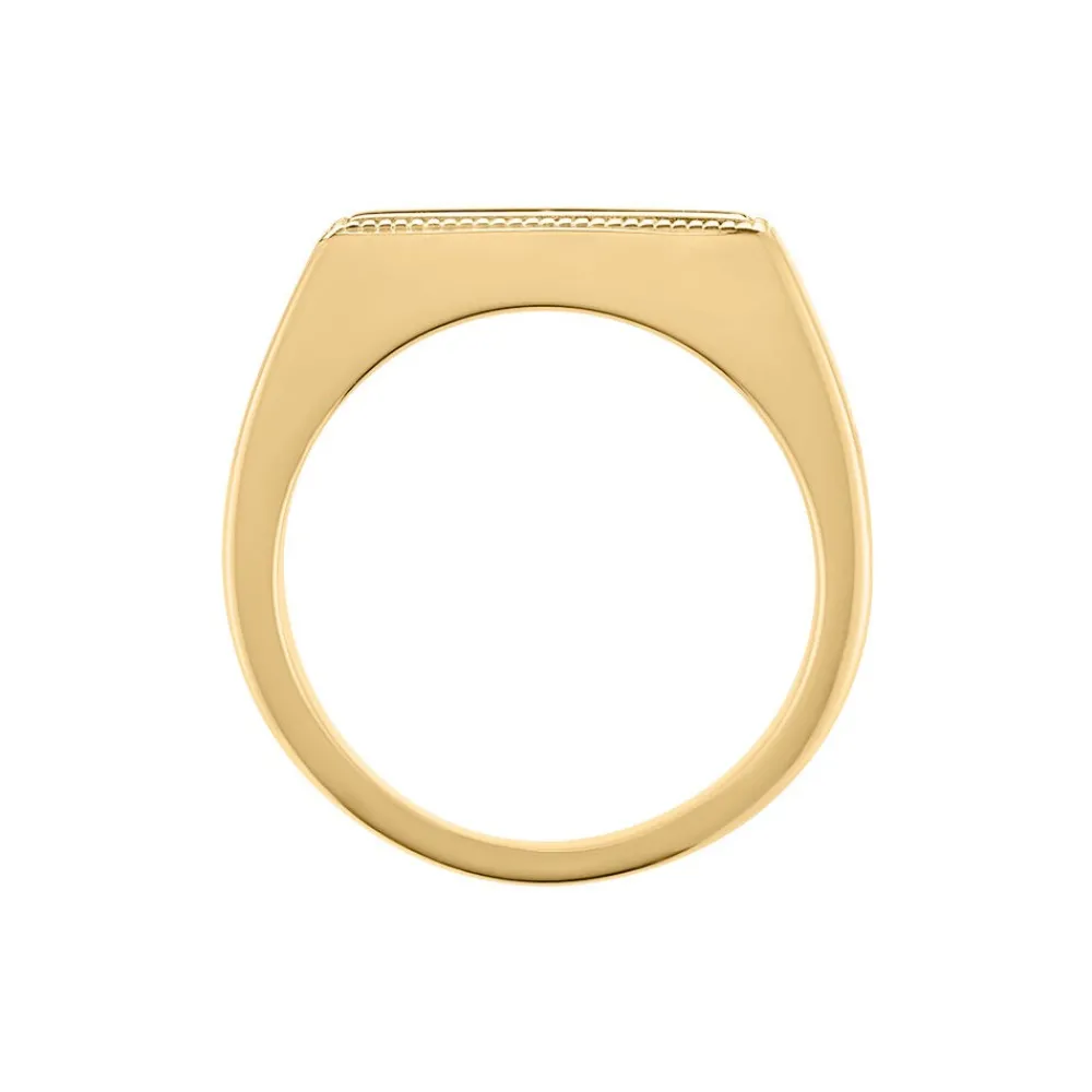 Chevalière Filat Plaqué Or Jaune|Marc Orian Discount