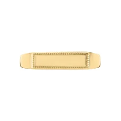 Chevalière Filat Plaqué Or Jaune|Marc Orian Discount