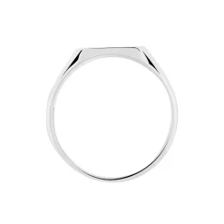 Chevalière Gringoire Argent Blanc|Marc Orian
