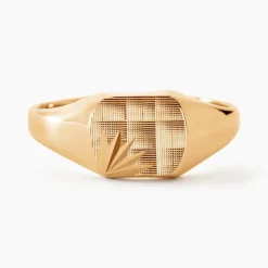 Chevalière Henry Plaque Or Jaune|Marc Orian Clearance