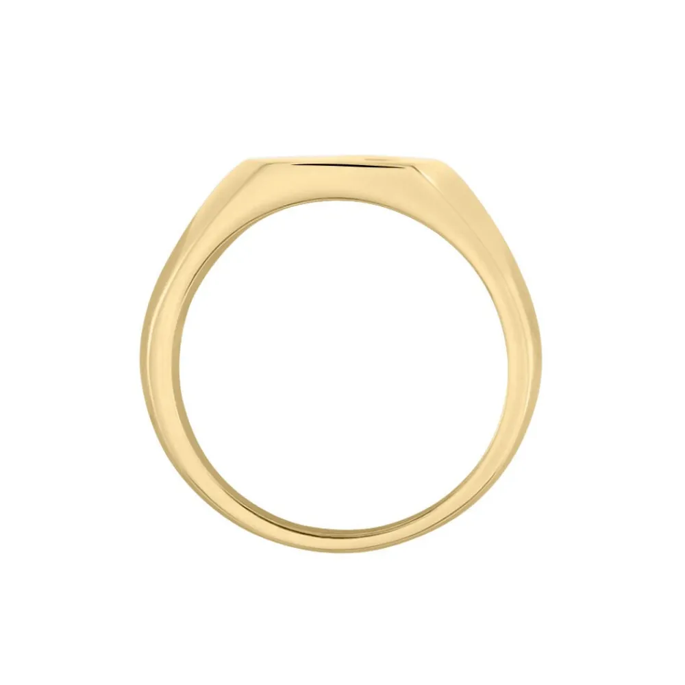 Chevalière Hide Plaqué Or Oxyde De Zirconium|Marc Orian Outlet