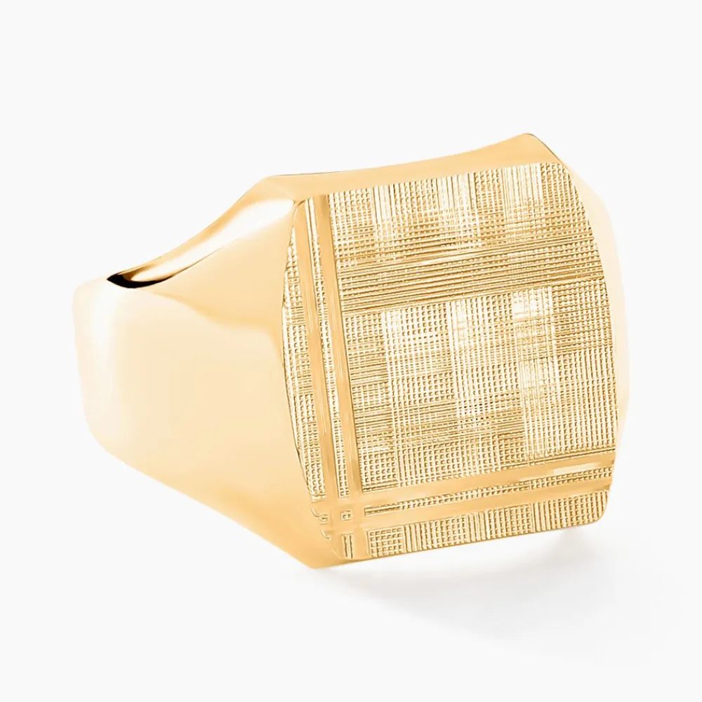 Chevalière Jackson Or Jaune|Marc Orian New