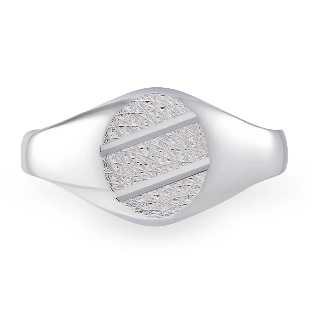 Chevalière Kety Argent Blanc|Marc Orian Outlet