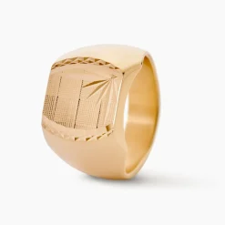 Chevalière Leoncette Plaqué Or Jaune|Marc Orian Outlet