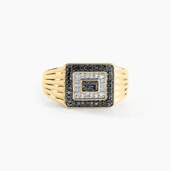 Chevalière Luukas Or Jaune Diamant|Marc Orian Sale