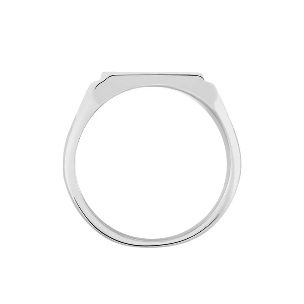 Chevalière Matthieu Argent Blanc|Marc Orian New
