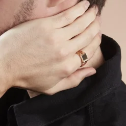 Chevalière Tobias Plaqué Or Jaune|Marc Orian Clearance