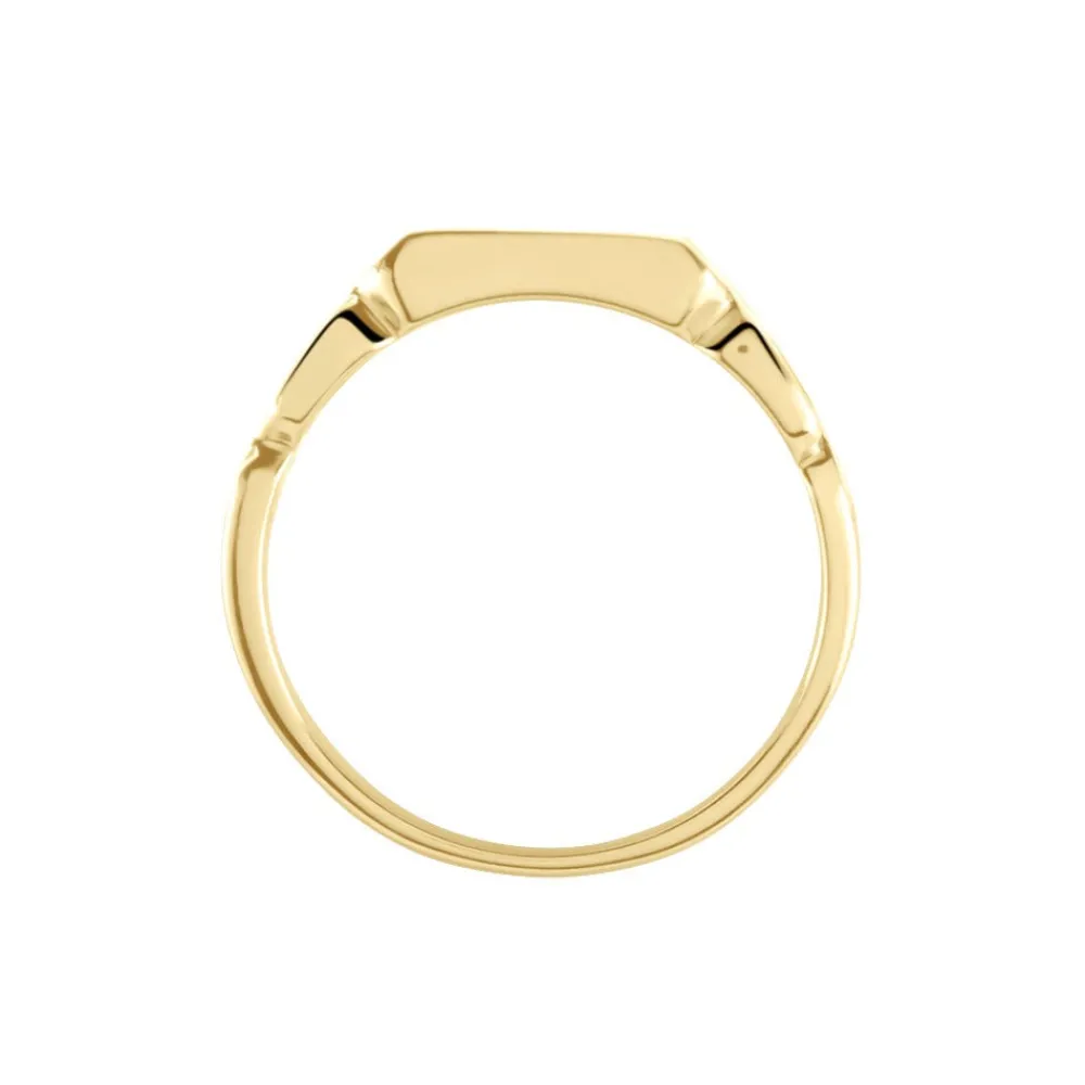 Chevalière Tobias Plaqué Or Jaune|Marc Orian Clearance