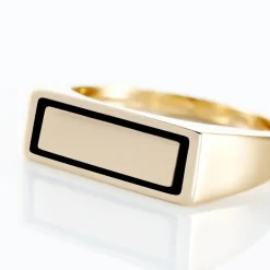 Chevalière Tommi Plaqué Or Jaune|Marc Orian Outlet