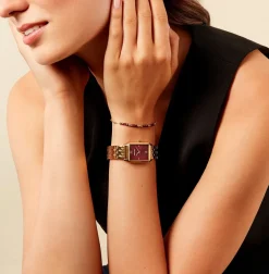 Coffret De Montre Arianne Bordeaux|CODHOR Discount