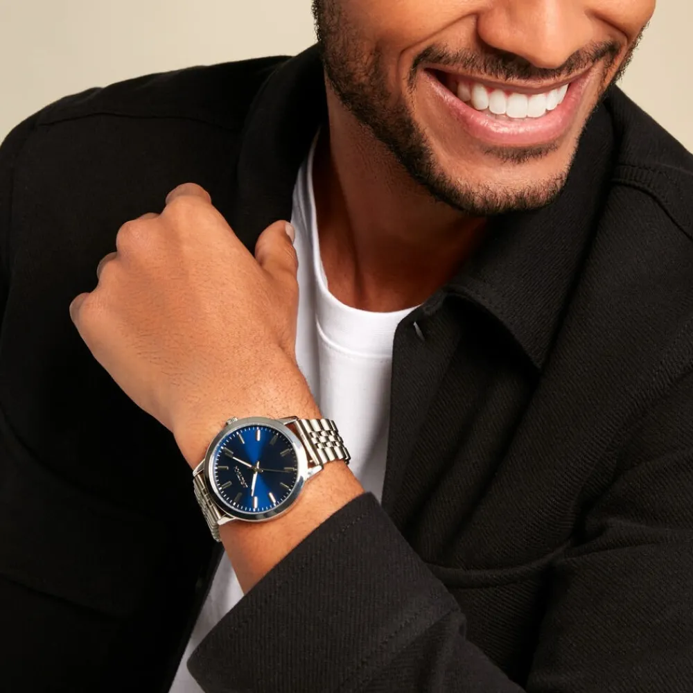 Coffret Montre Heritage Bleu|ARCTIK Discount