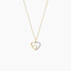 Collier Abena Or Jaune Diamant