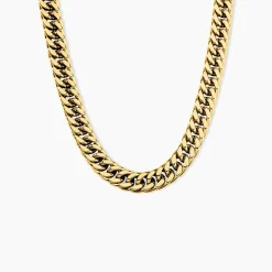 Collier Acier Doré Jonie