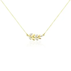 Collier Adansonia Or Jaune