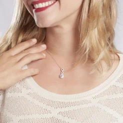 Collier Adelma Argent Blanc Oxyde De Zirconium|Marc Orian Best