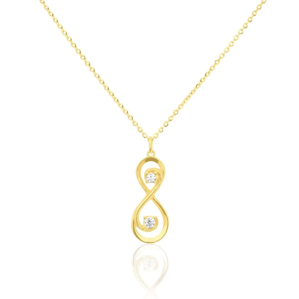 Collier Ademar Or Jaune Oxyde De Zirconium|Marc Orian New