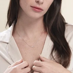 Collier Adriaan Argent Blanc Oxyde De Zirconium|Marc Orian Discount