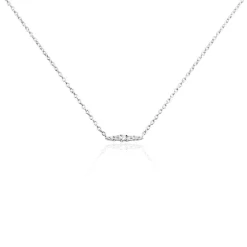 Collier Adriaan Argent Blanc Oxyde De Zirconium|Marc Orian Discount
