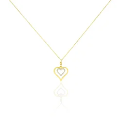 Collier Adrian Or Bicolore