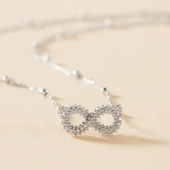 Collier Aella Argent Blanc|Marc Orian