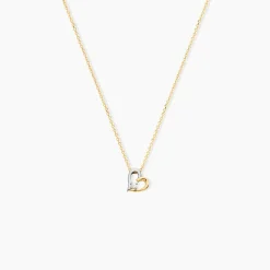 Collier Agnesese Or Bicolore Diamant
