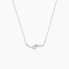 Collier Ainhoa Or Blanc Diamant