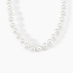 Collier Akoya Or Jaune Perle De Culture D'akoya