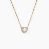 Collier Alais Plaqué Or Jaune Oxyde De Zirconium|Marc Orian New