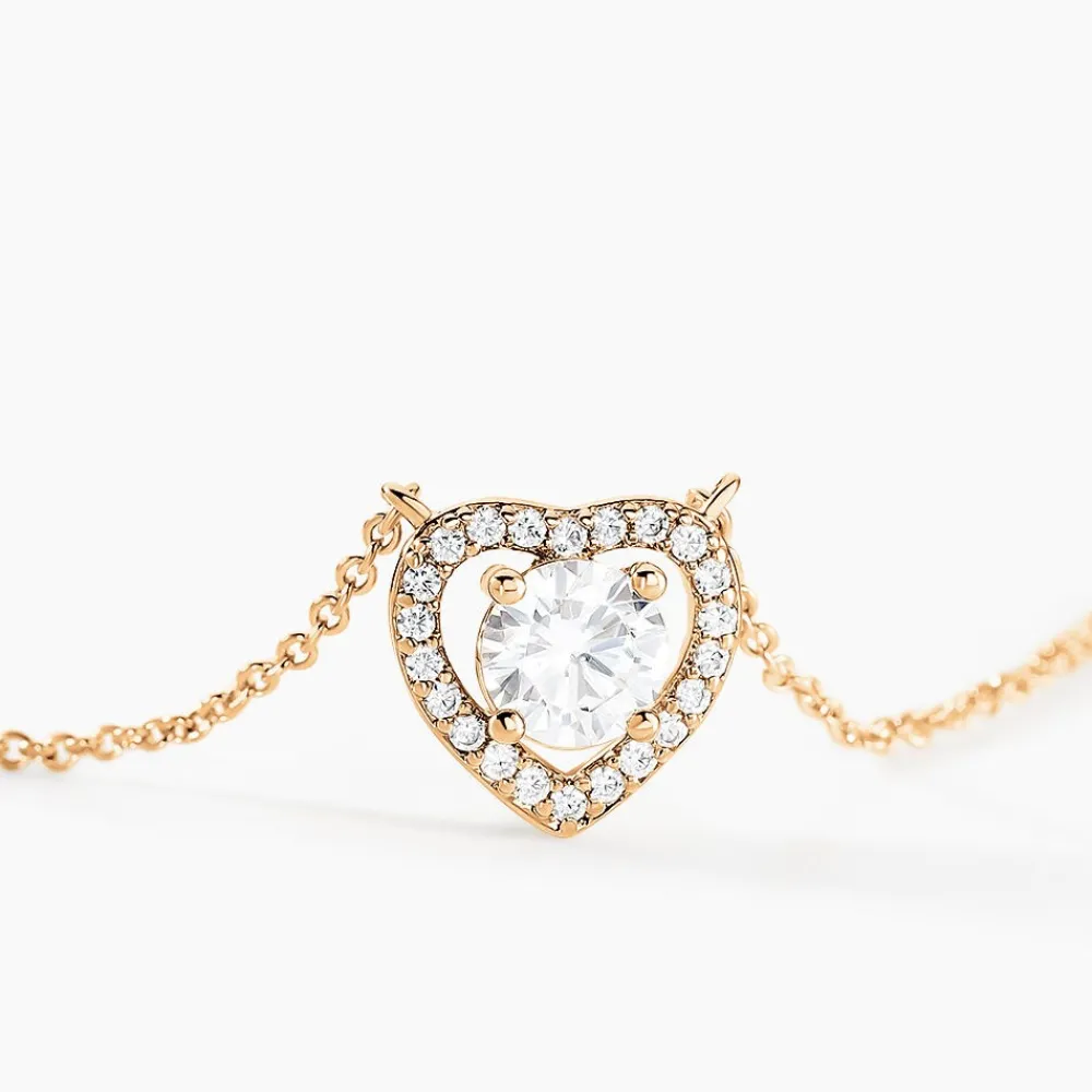 Collier Alais Plaqué Or Jaune Oxyde De Zirconium|Marc Orian New
