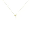 Collier Alastar Or Jaune Oxyde De Zirconium