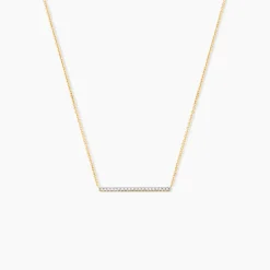 Collier Alayna Or Jaune Diamant