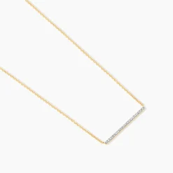 Collier Alayna Or Jaune Diamant