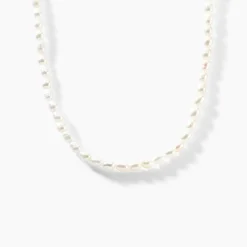 Collier Alceste Or Jaune Perle De Culture