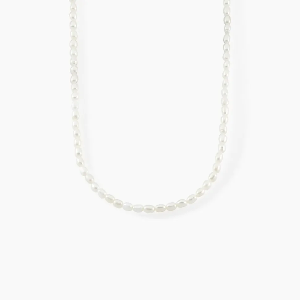 Collier Alceste Or Jaune Perle De Culture