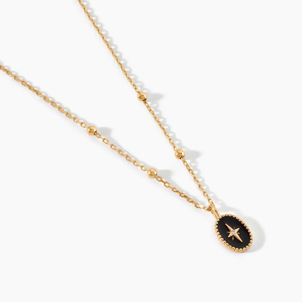 Collier Alerya Plaqué Or Jaune Oxyde De Zirconium|Marc Orian Online