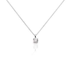 Collier Alexandra Or Blanc Diamant
