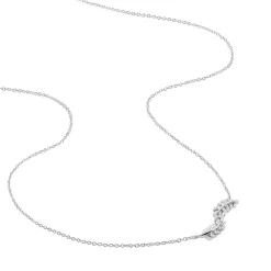 Collier Aleyna Argent Blanc Oxyde De Zirconium|Marc Orian Clearance