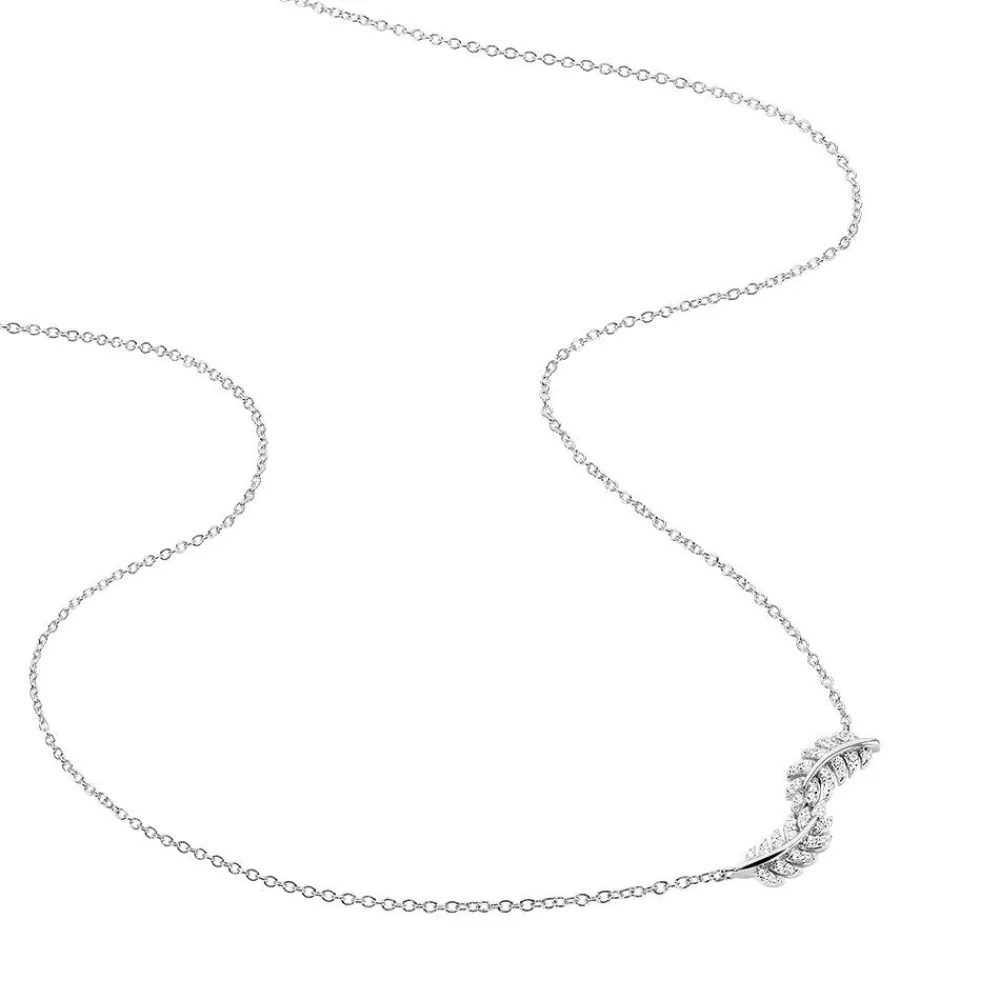 Collier Aleyna Argent Blanc Oxyde De Zirconium|Marc Orian Clearance