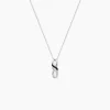 Collier Aline Or Blanc Diamant