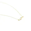 Collier Aliz Or Jaune