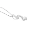 Collier Amayes Argent Blanc Oxyde De Zirconium|Marc Orian