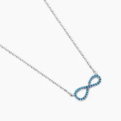 Collier Amita Argent Blanc Oxyde De Zirconium|Marc Orian Online